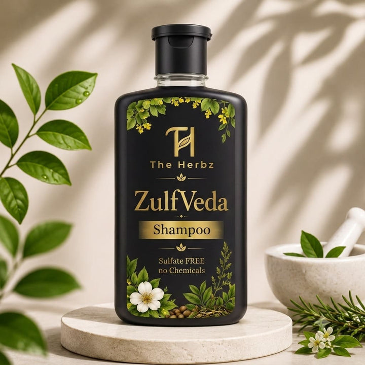 ZulfVeda Shampoo - 100% Sulfate-Free